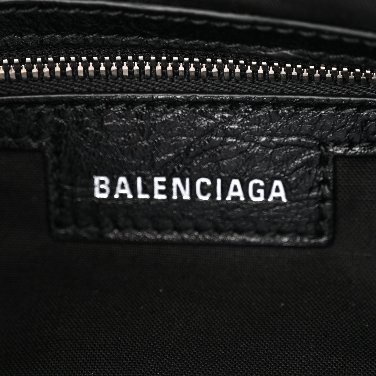 Balenciaga Agneau Arena Small Le Cagole Shoulder Bag Black 7 of 11