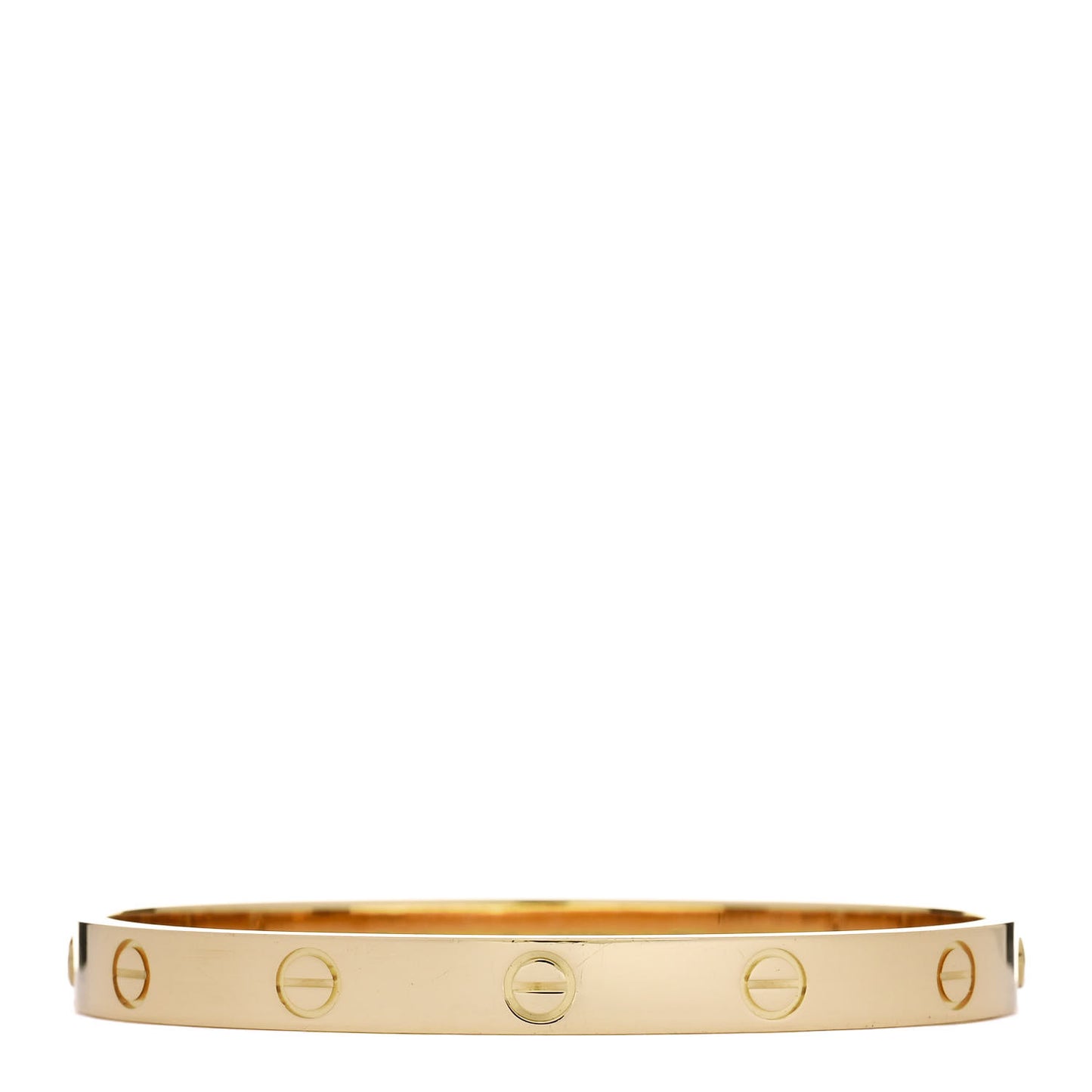 18K Yellow Gold LOVE Bracelet 17