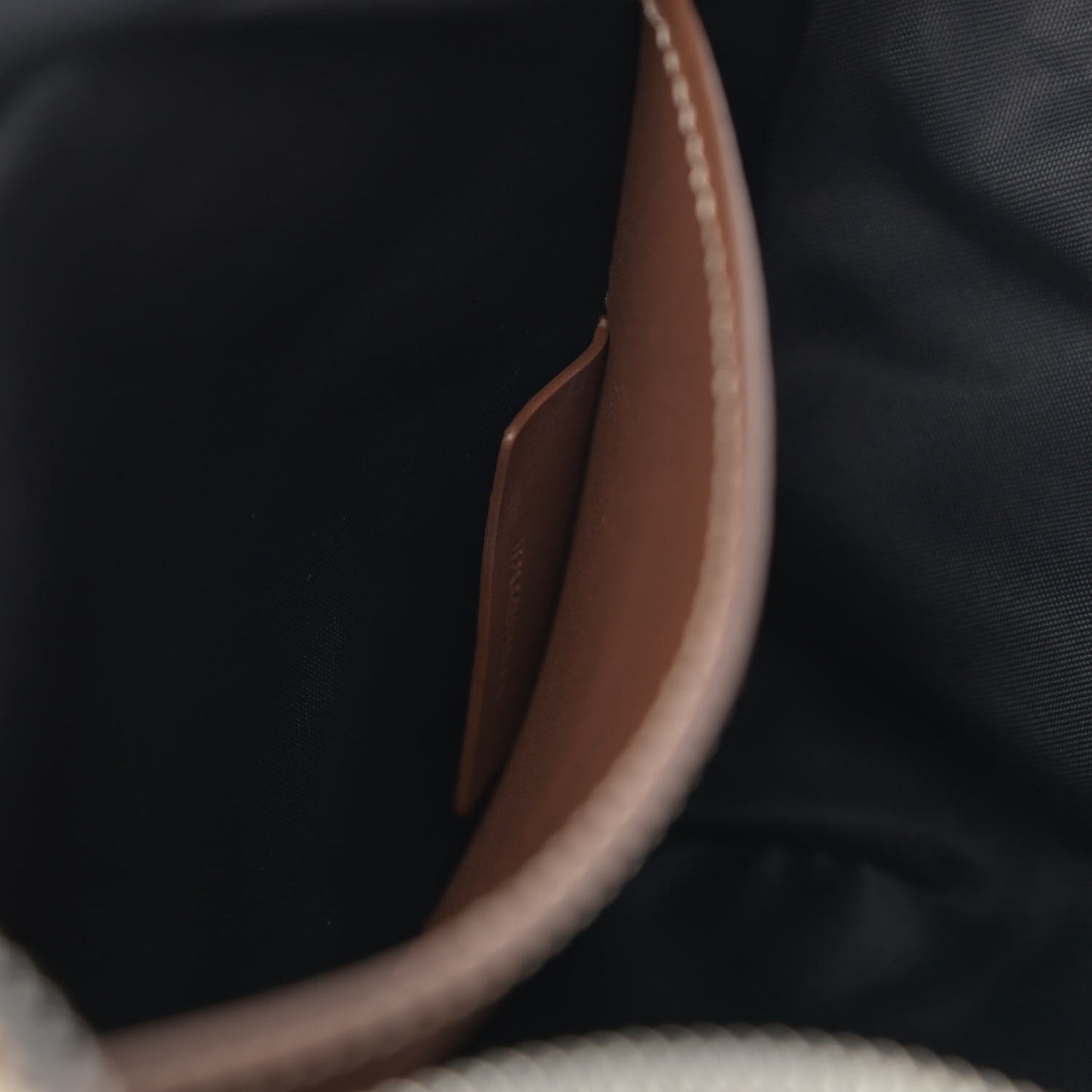 Nylon Monogram Bum Bag Beige