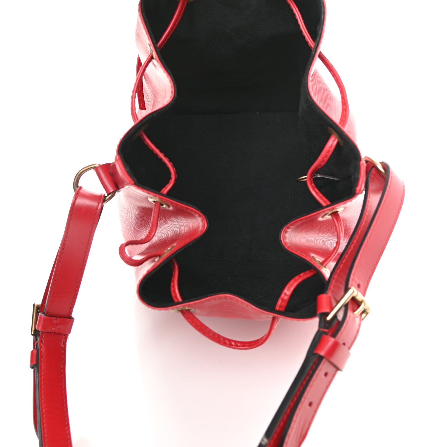 Louis Vuitton Epi Petit Noe Castillan Red 5 of 15