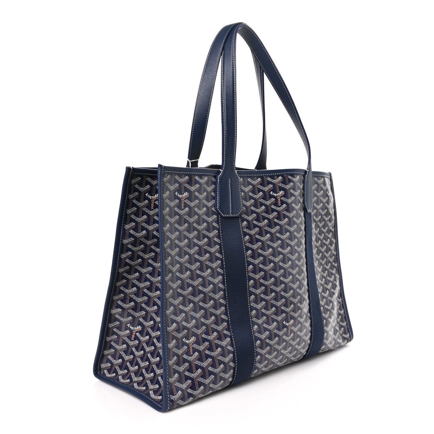 Goyardine Villette Tote Blue