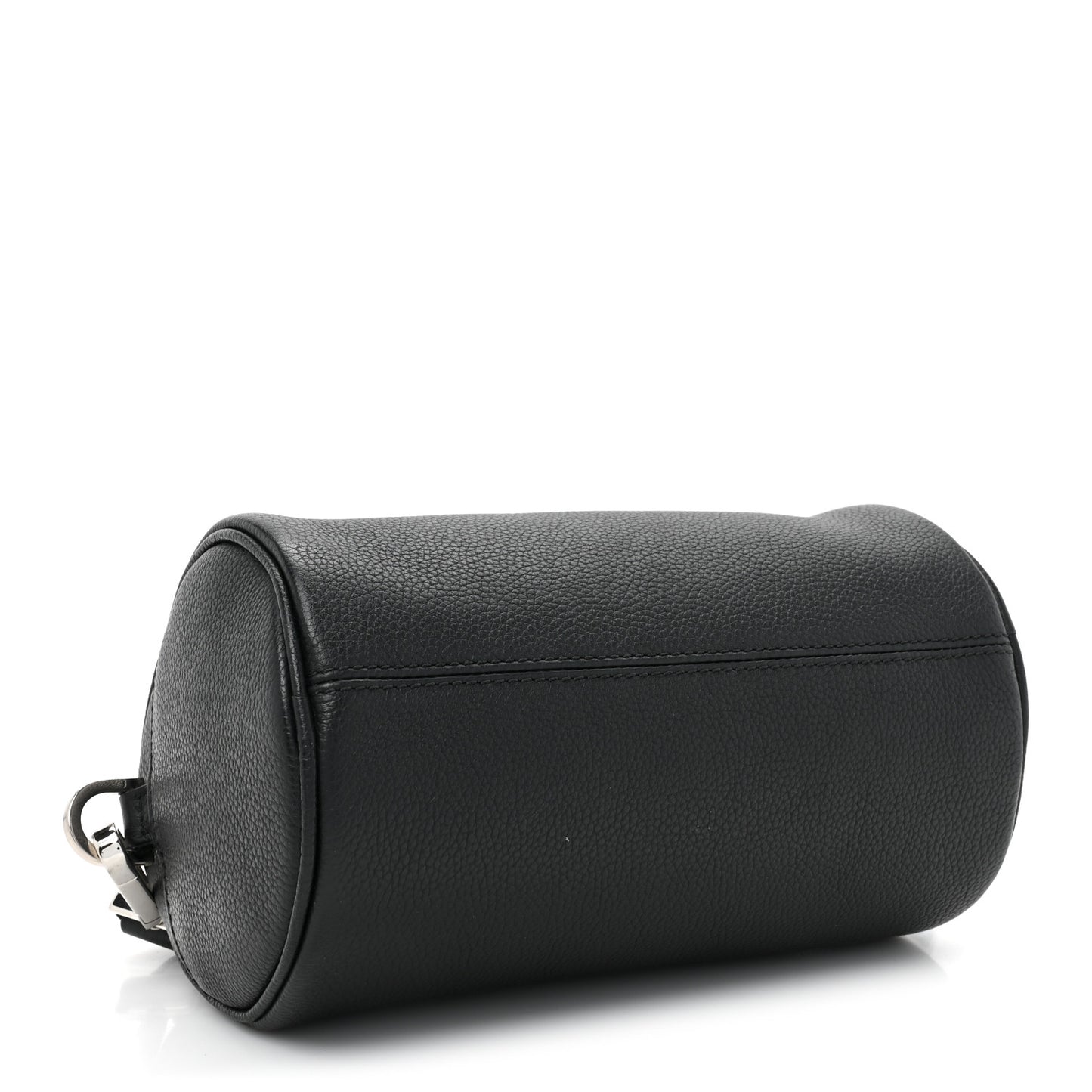 HOMME Grained Calfskin Mens Roller Pouch Black