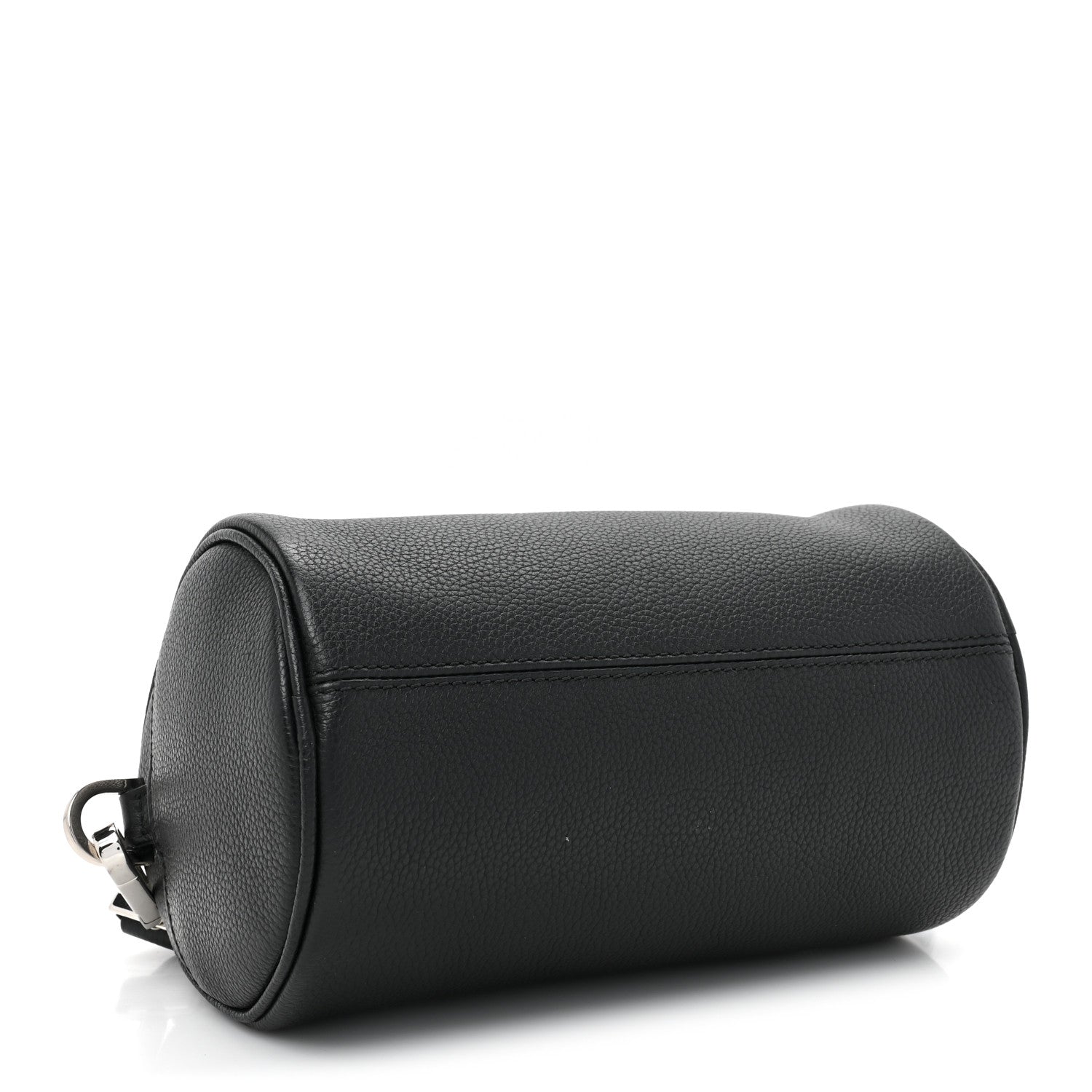 Christian Dior HOMME Grained Calfskin Mens Roller Pouch Black 4 of 9