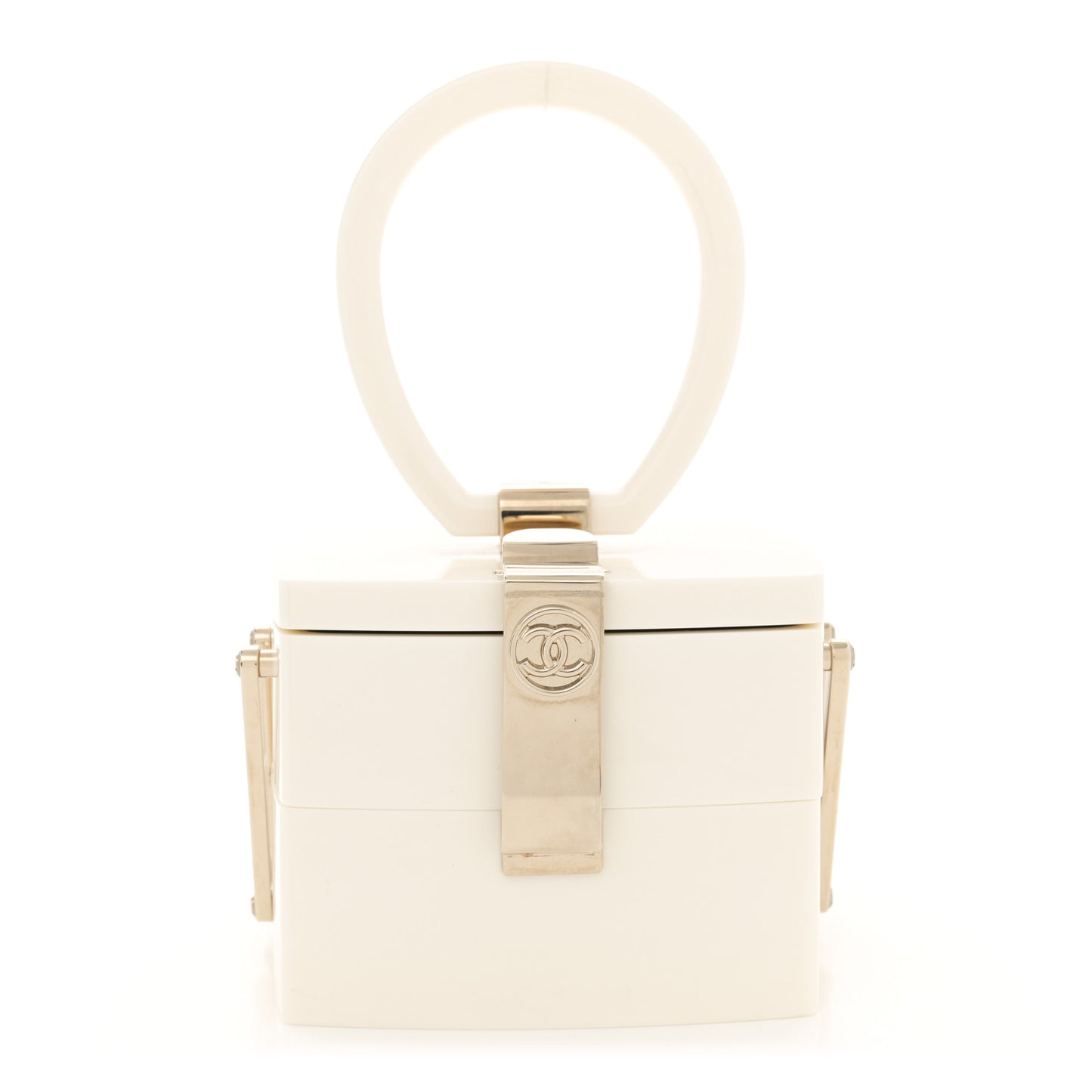 Plexiglass Vanity Box Ivory