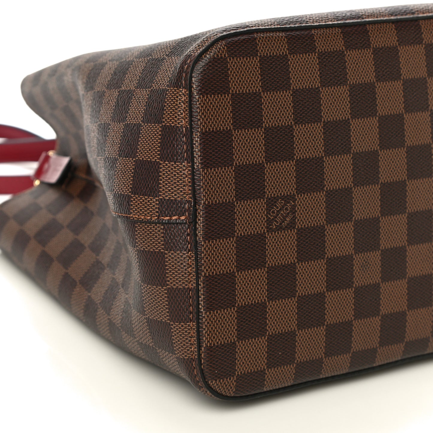 Damier Ebene Neonoe MM Cherry Berry