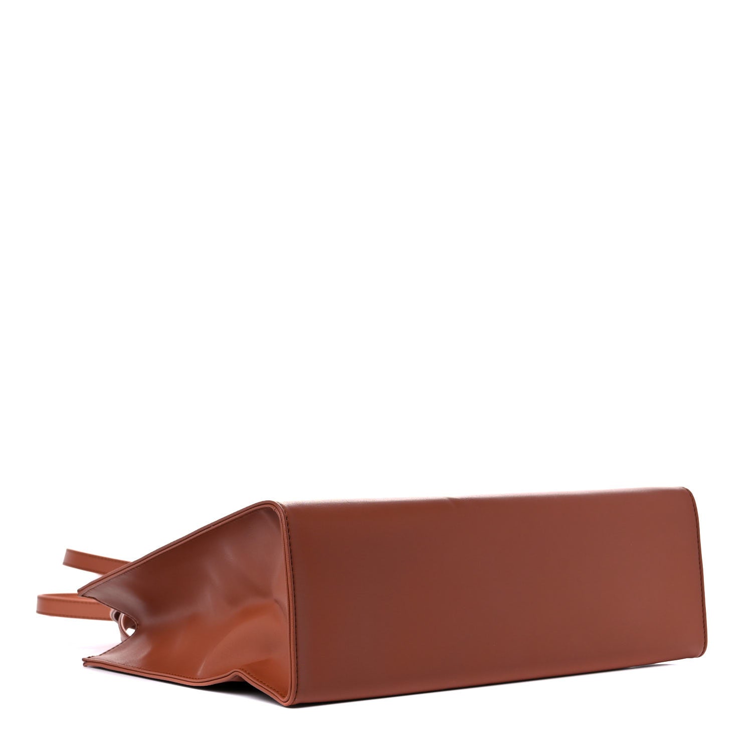 Telfar Vegan Leather Medium Shopping Bag Tan 4 of 9