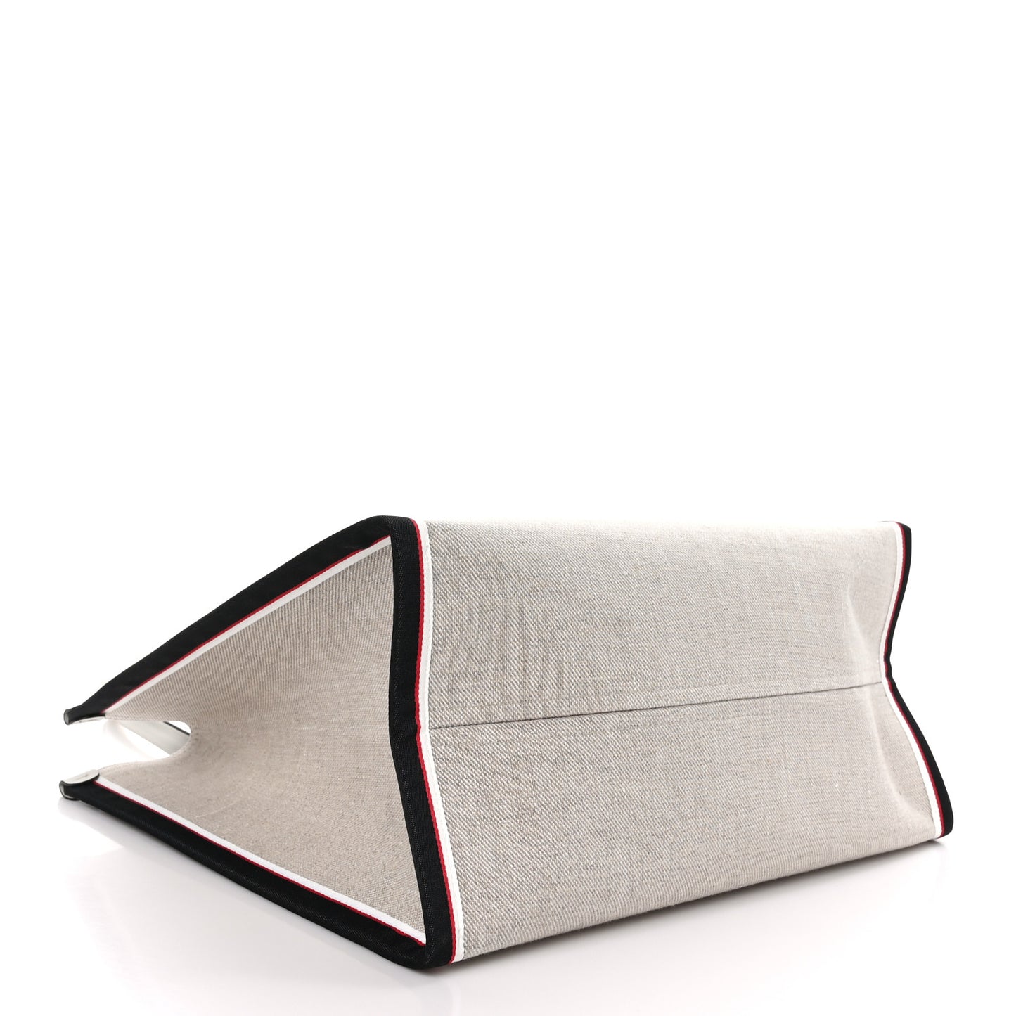 Linen Calfskin Large Nastroloubi F.A.V.L. Tote Alabatre