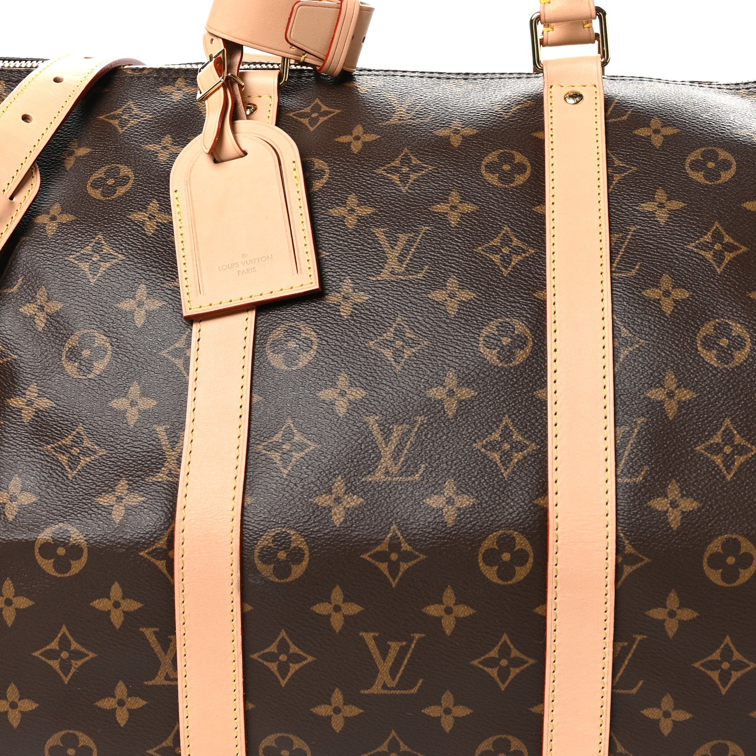Louis Vuitton Monogram Keepall Bandouliere 55 6 of 11