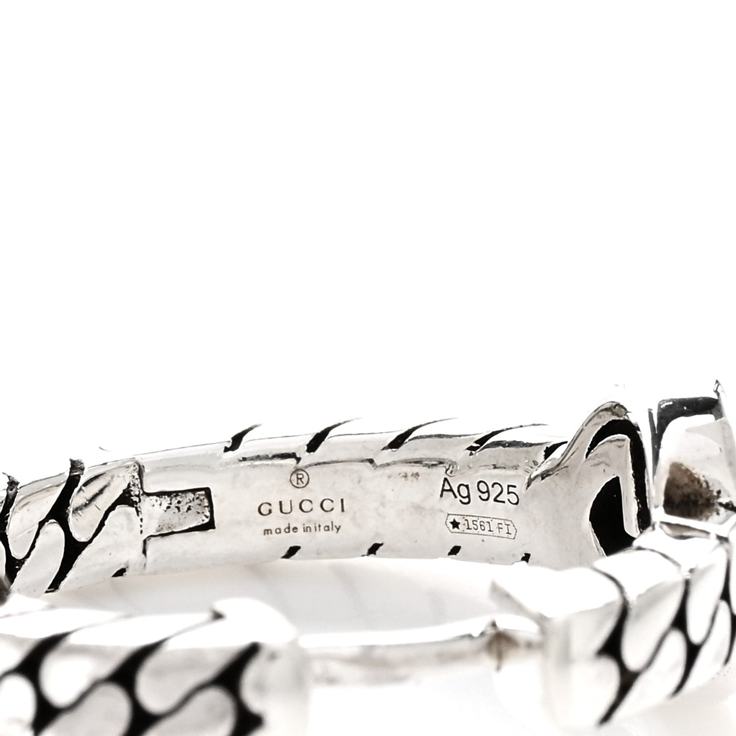 Sterling Silver Interlocking G Hoop Earrings