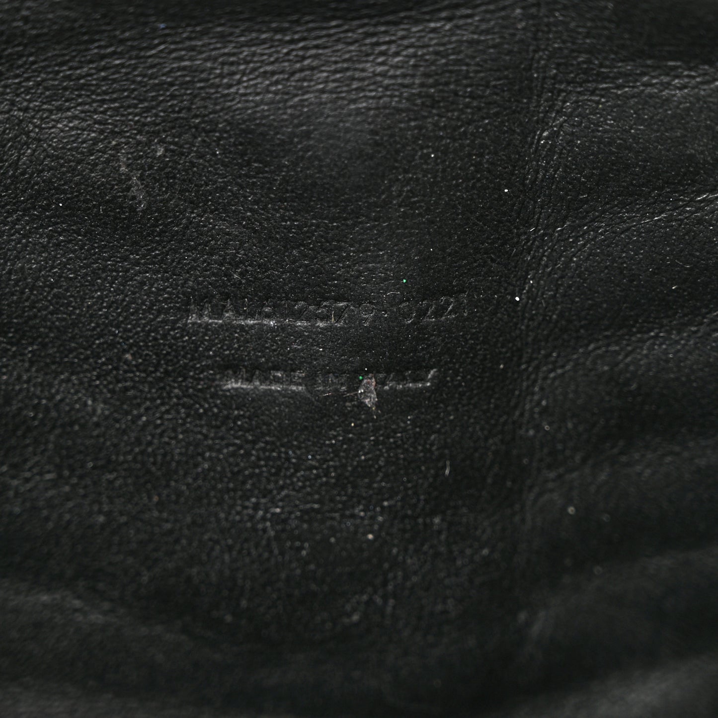 Grain De Poudre Matelasse Monogram Mini Lou Camera Bag Black