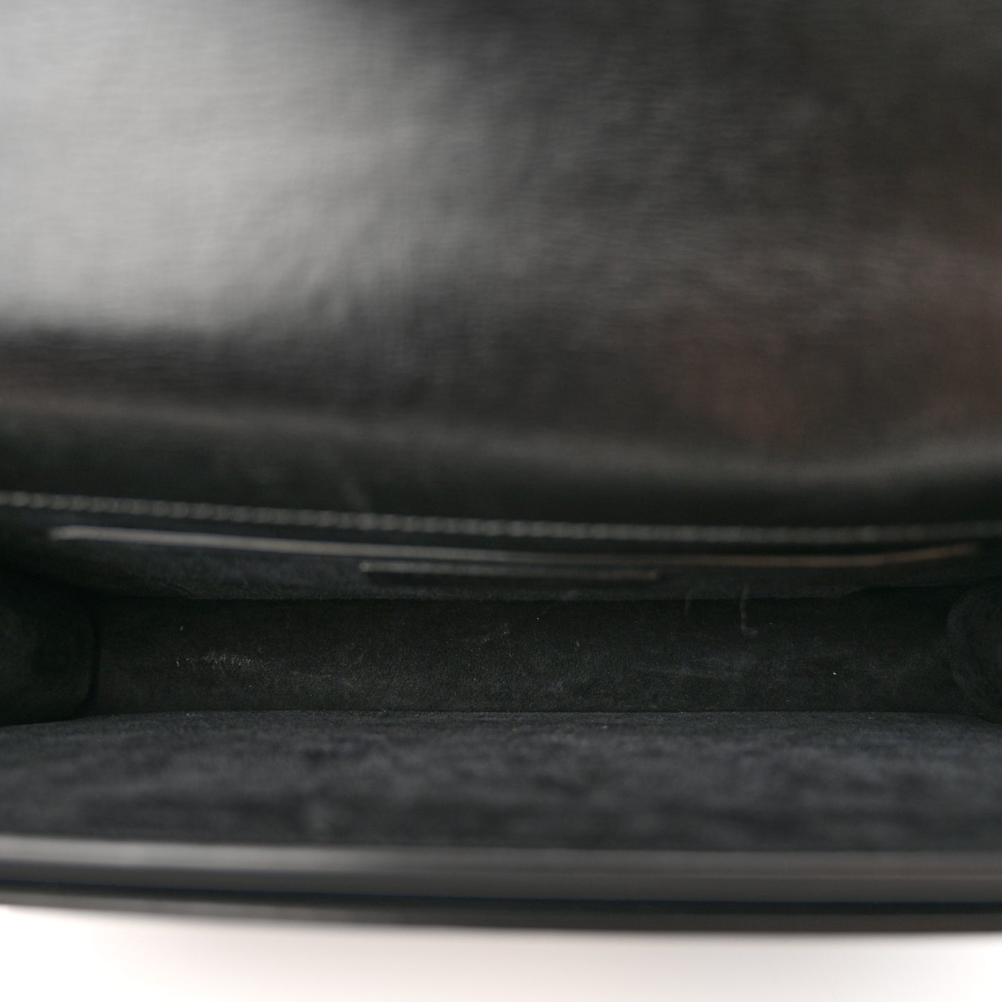 Smooth Calfskin Medium Monogram Sunset Satchel Black