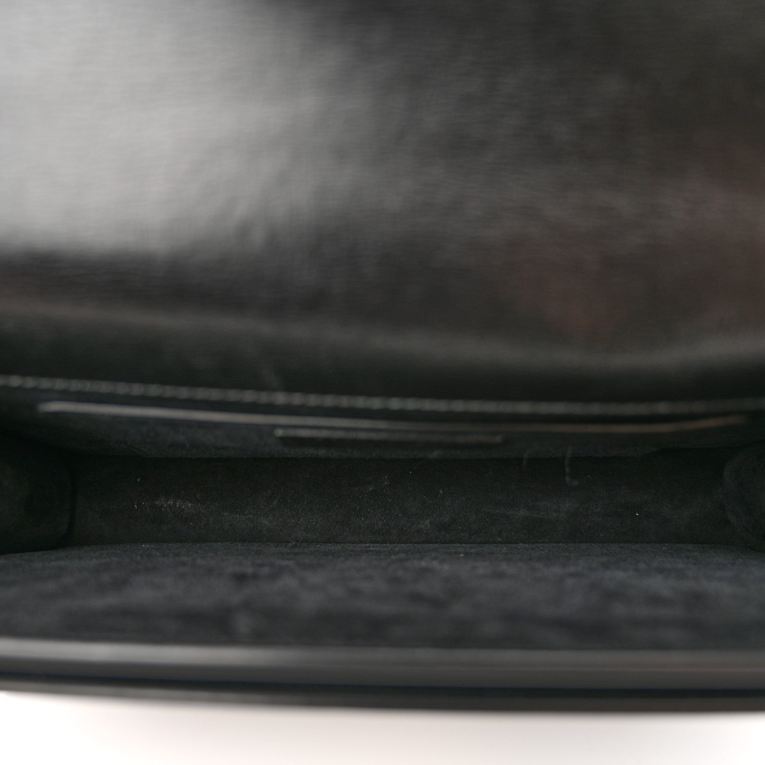 Saint Laurent Smooth Calfskin Medium Monogram Sunset Satchel Black 5 of 12