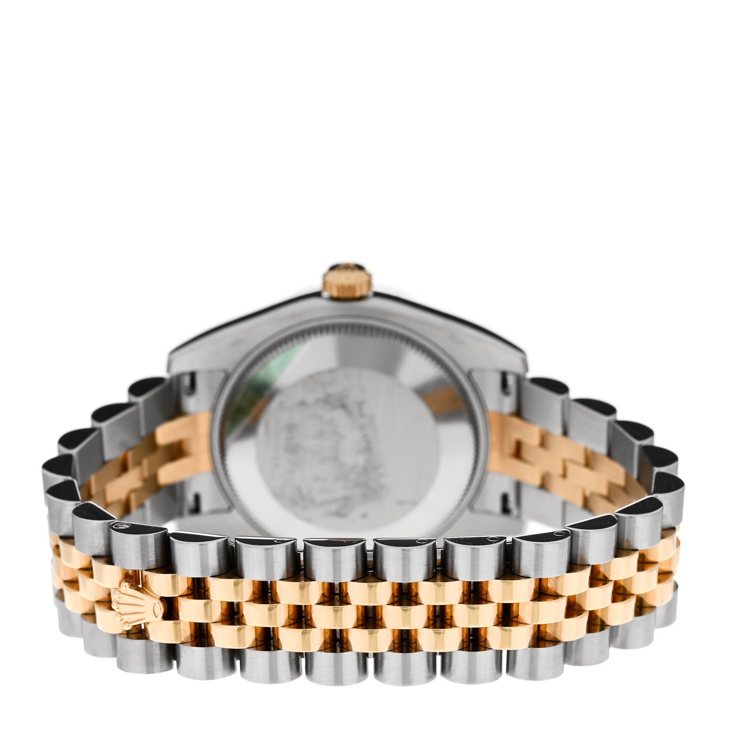 Stainless Steel 18K Yellow Gold Diamond 31mm Oyster Perpetual Datejust Watch Silver Jubilee 178273