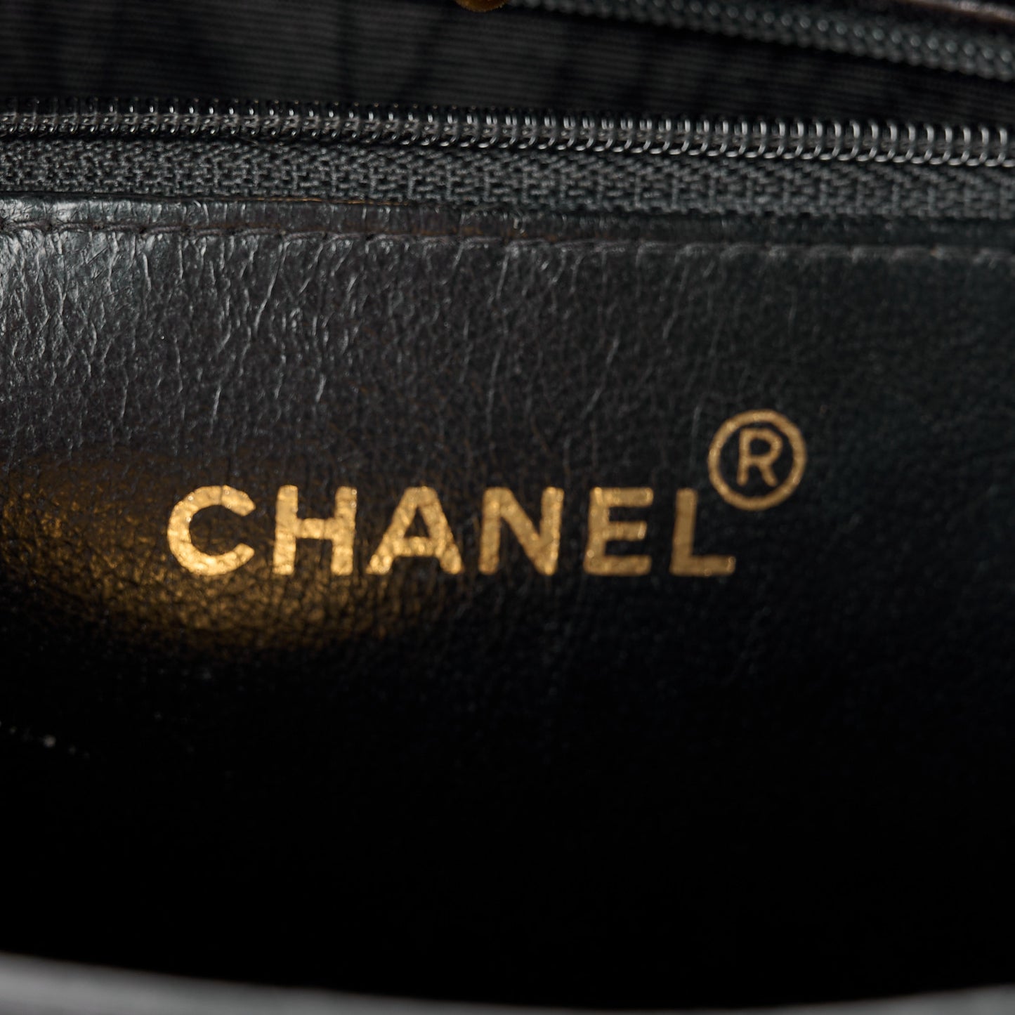 Lambskin Quilted CC Shoulder Bag Black