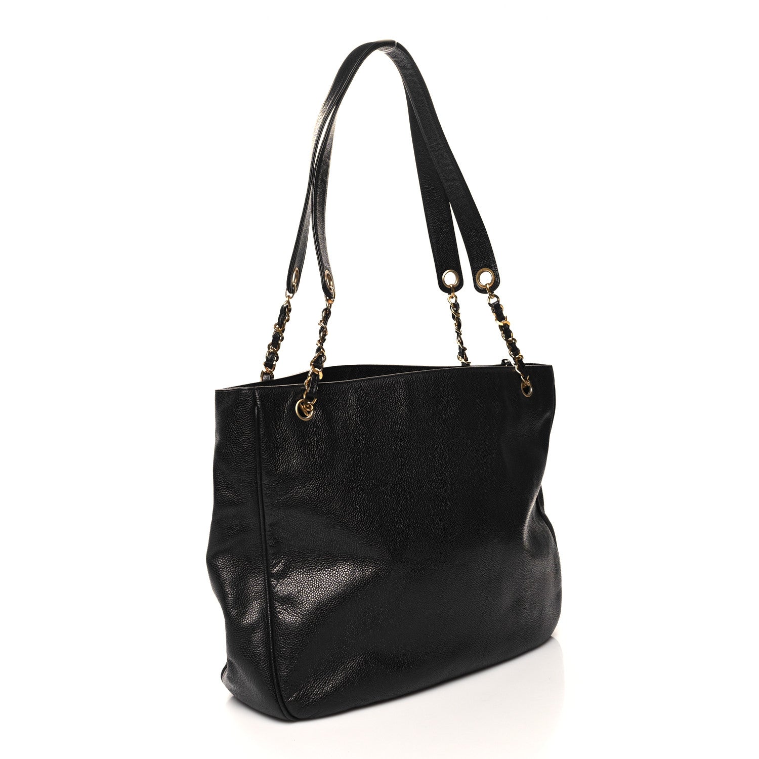 Chanel Caviar CC Shoulder Bag Black 3 of 11