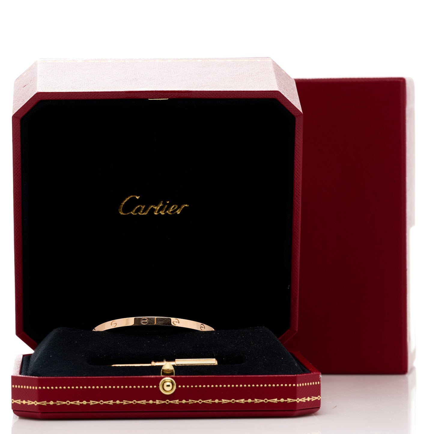 18K Pink Gold Small LOVE Bracelet 15
