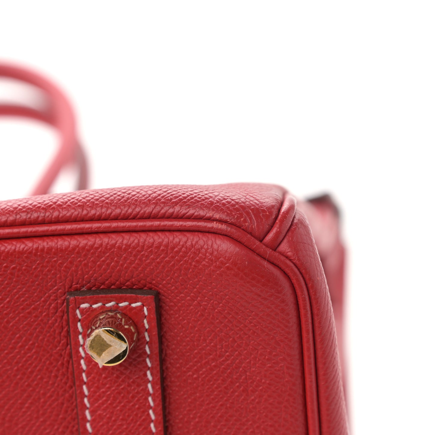 Epsom Candy Birkin 35 Rouge Casaque Bleu Thalassa