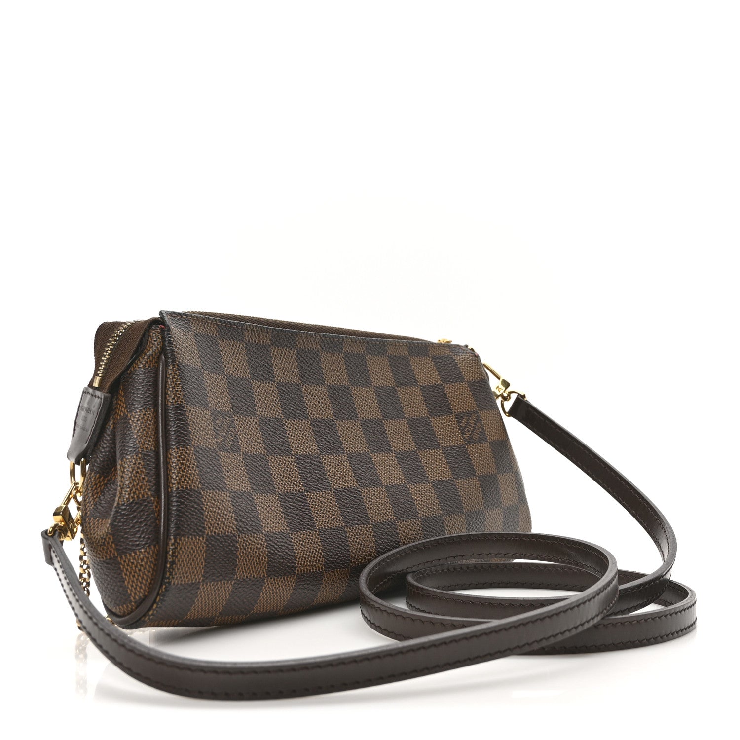 Louis Vuitton Damier Ebene Eva Clutch 3 of 9