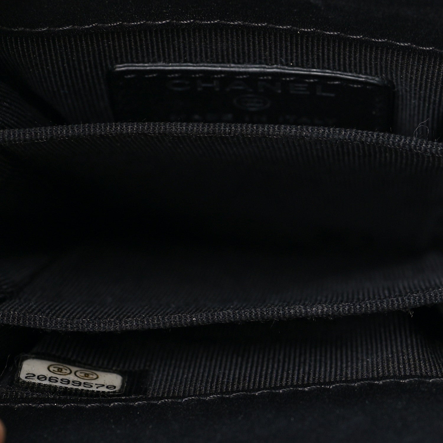 Chanel Calfskin Quilted Crossbody CC Phone Holder Black 5 of 8