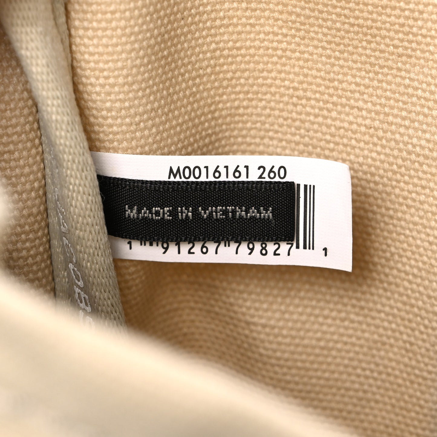 Cotton Canvas Medium The Tote Bag Beige