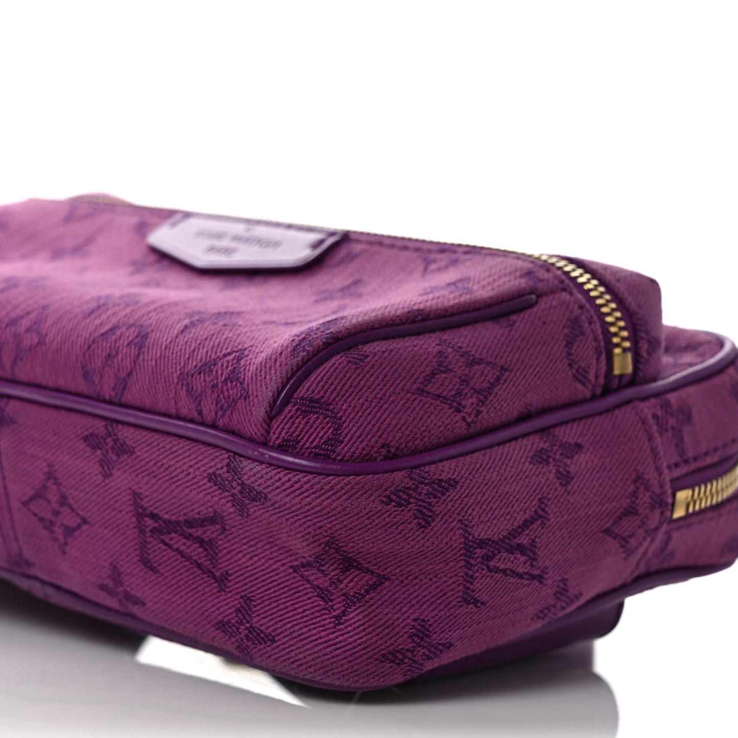 Denim Monogram Outdoor Bumbag Purple