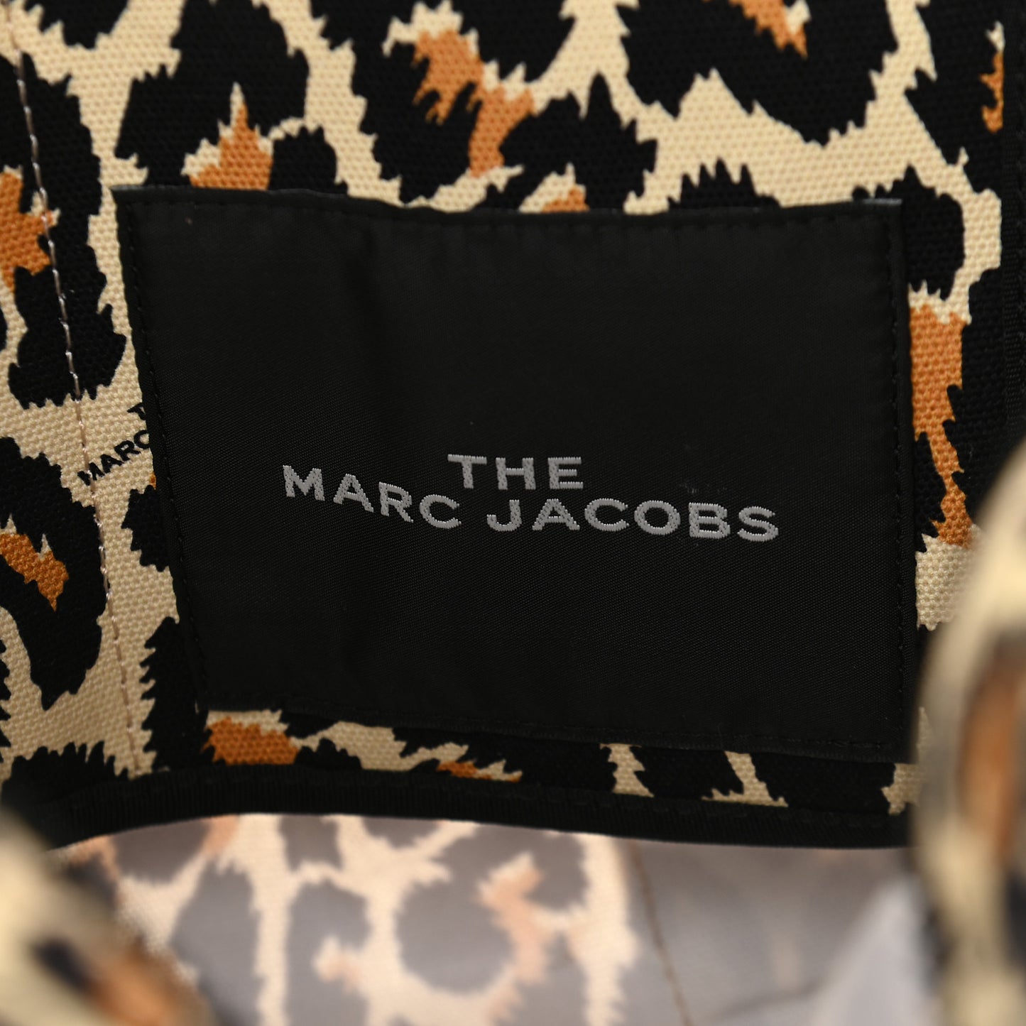 Cotton Canvas Leopard Print The Traveler Tote Bag