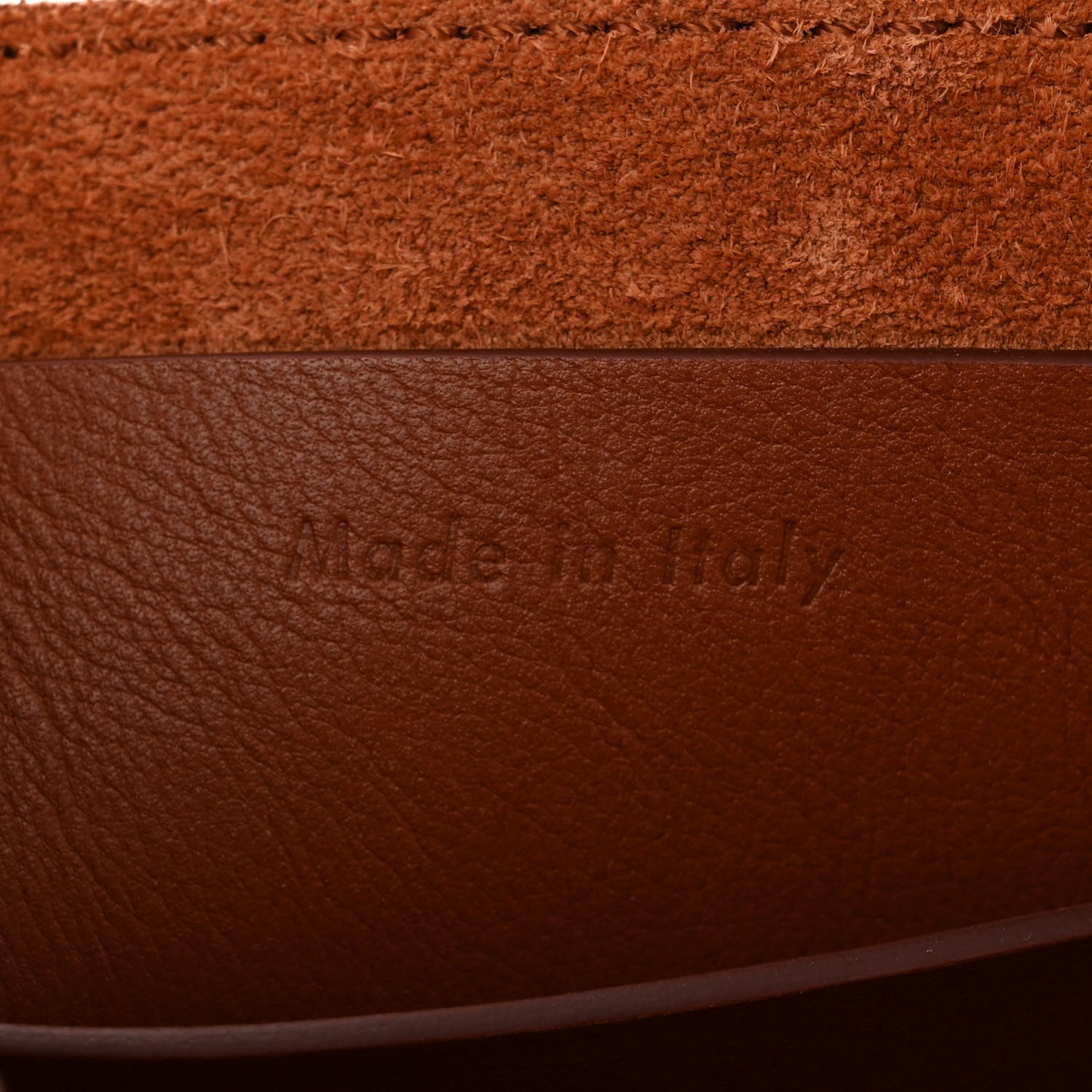 Smooth Calfskin Long Strap Big Bucket Bag Tan