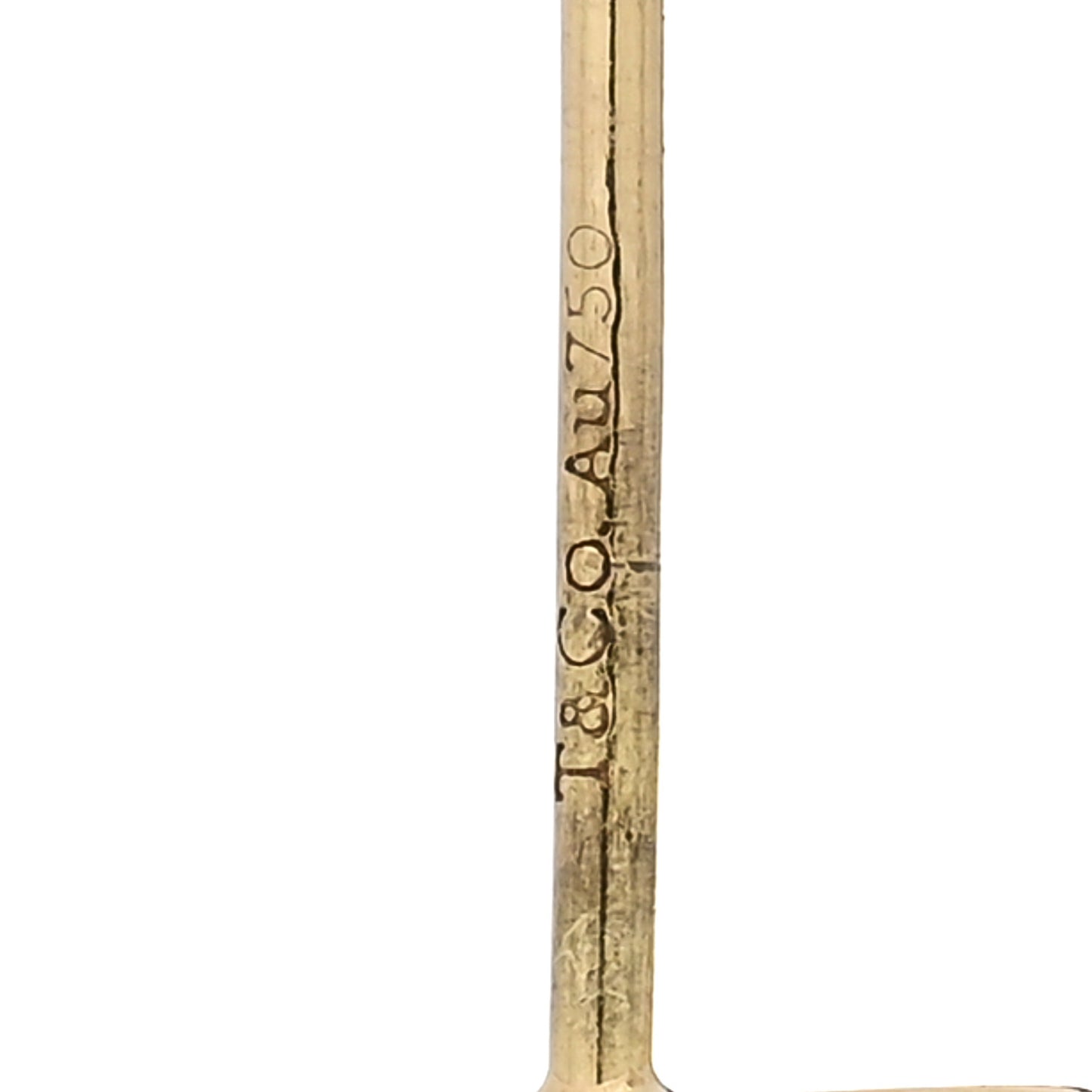 18K Yellow Gold Mini Paloma's Graffiti X Earrings