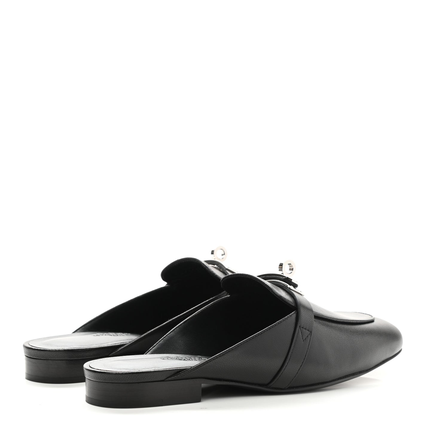 Goatskin Oz Mules 35 Black