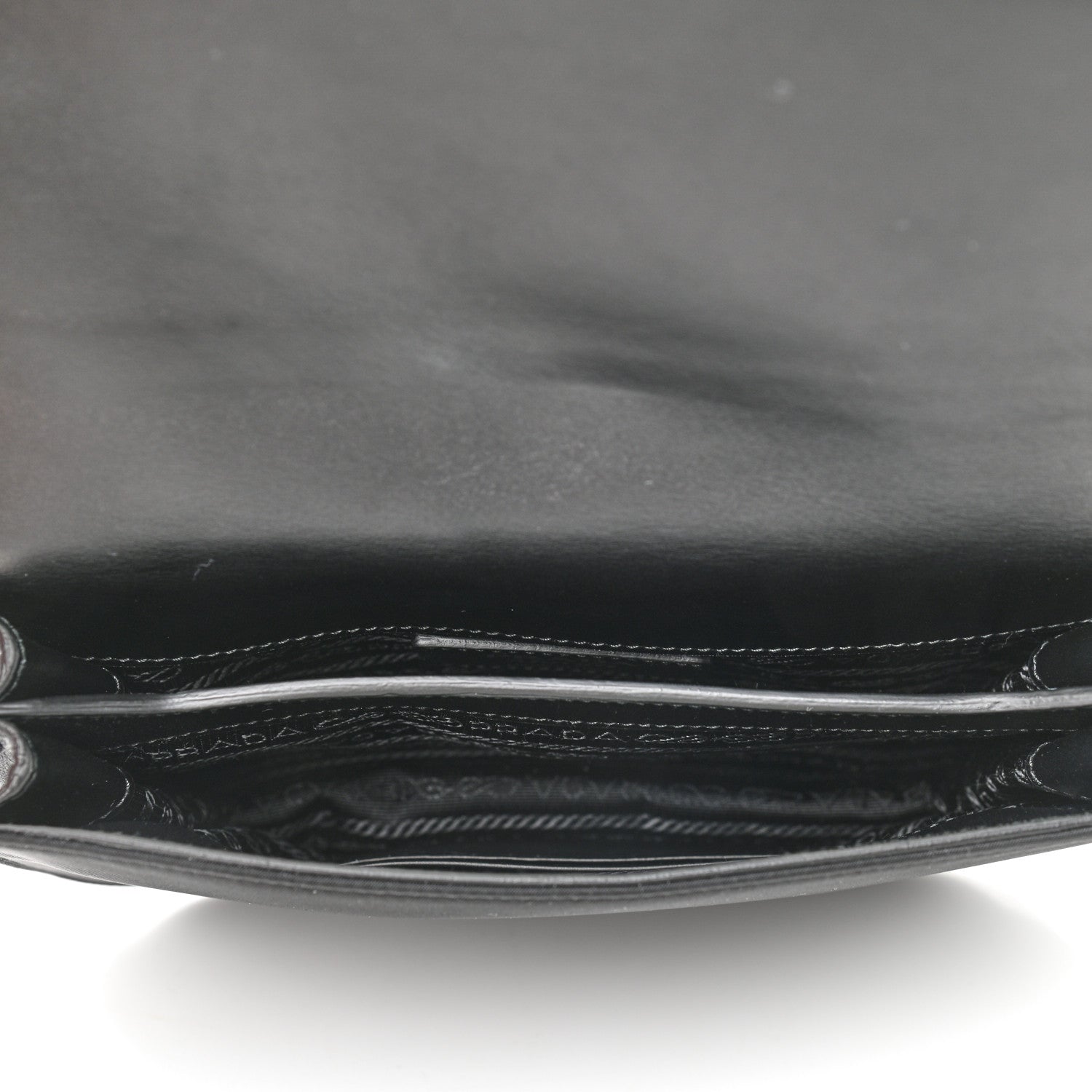 Prada Tessuto Vitello Medium Margit Shoulder Bag Black 5 of 11