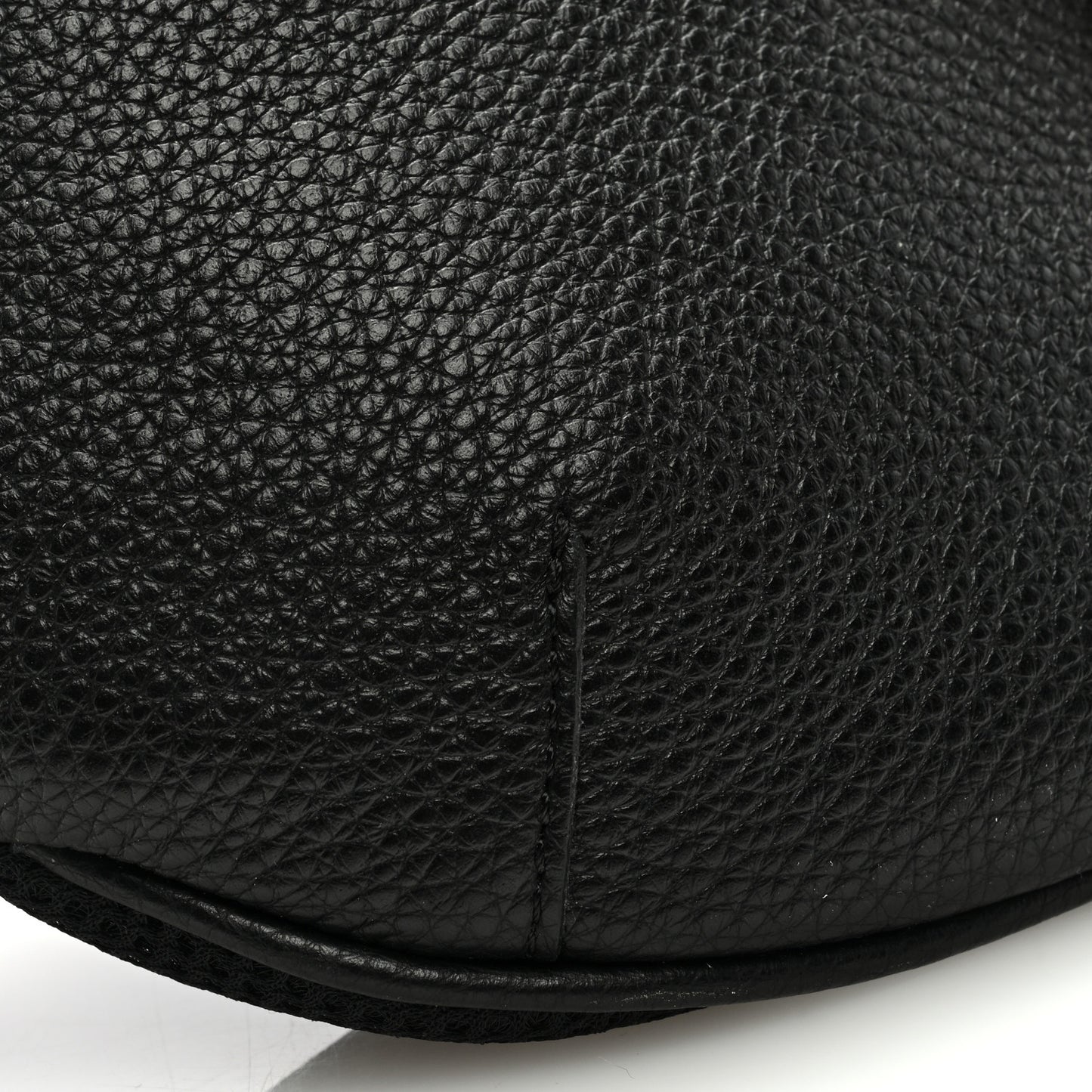 Grained Calfskin Vanitas Medea Belt Bag Black