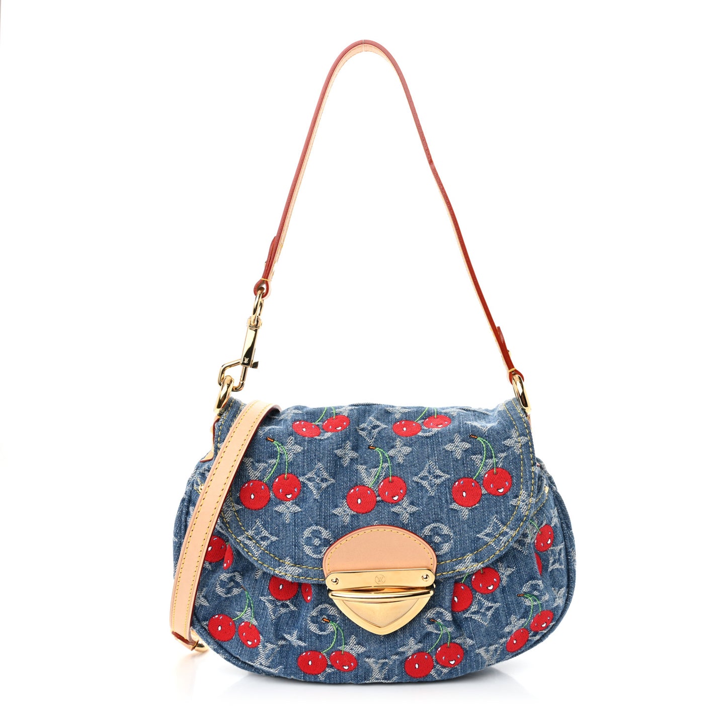 LV X TM Monogram Denim Cerises Sunset