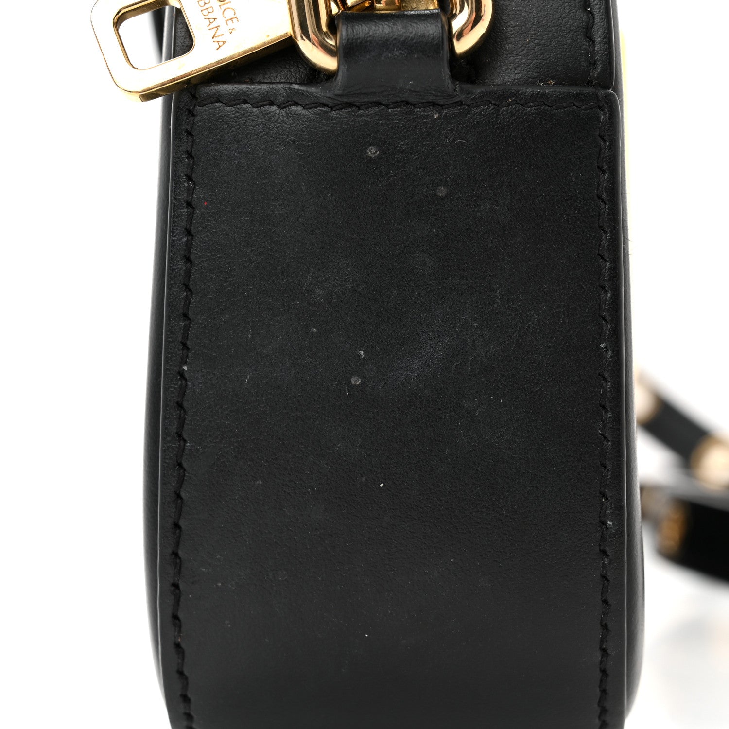 Dolce & Gabbana Calfskin 3.5 Camera Crossbody Bag Black 12 of 12