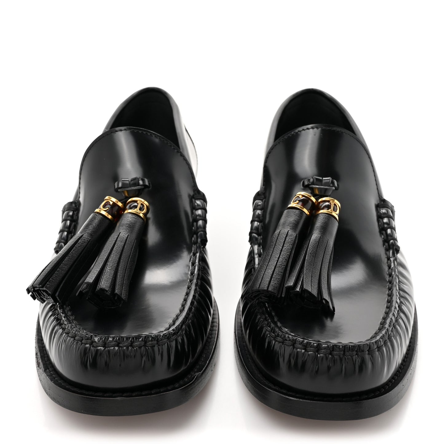 Brushed Calfskin The D-Academy Loafers 41 Black