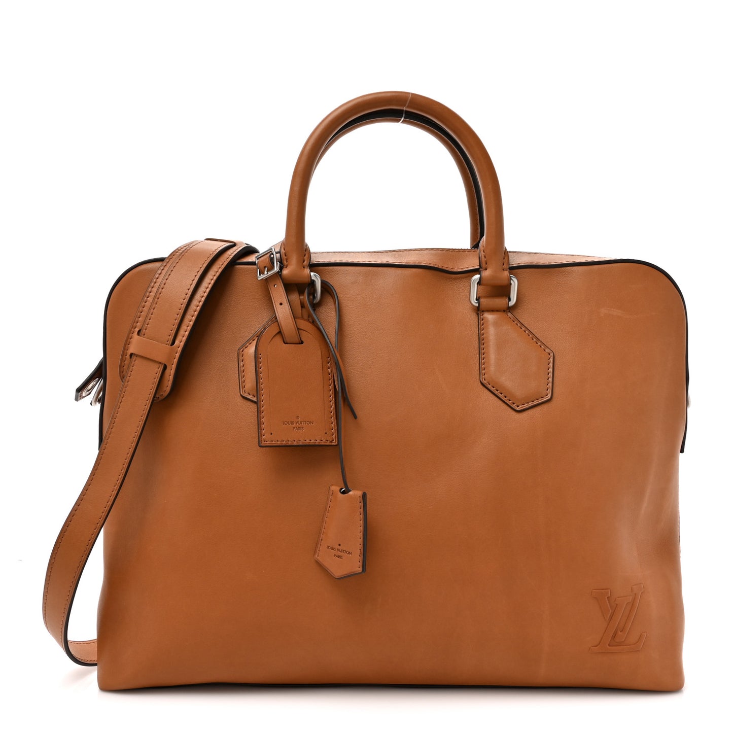 Cuir Millesime Porte-Documents Voyage PM Tan