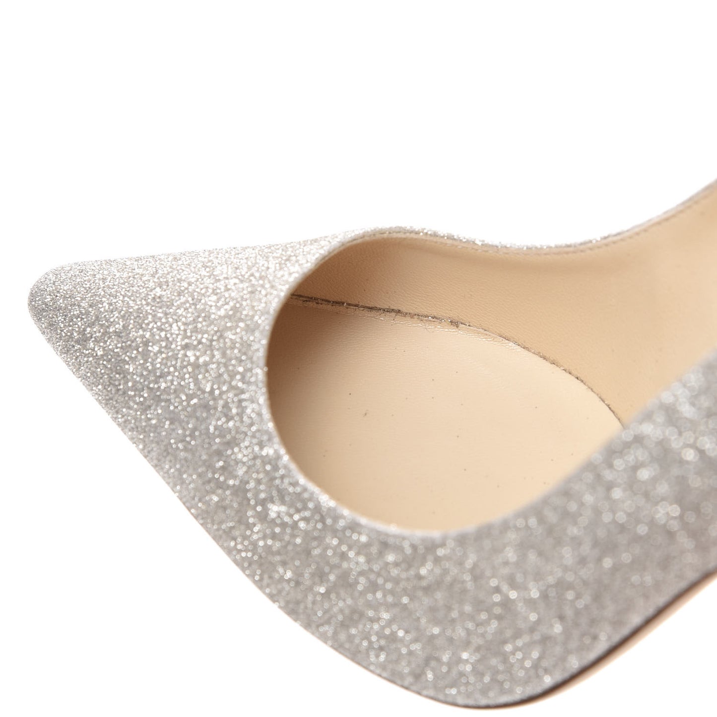 Dusty Glitter Romy 100 Pumps 38 Platinum Ice