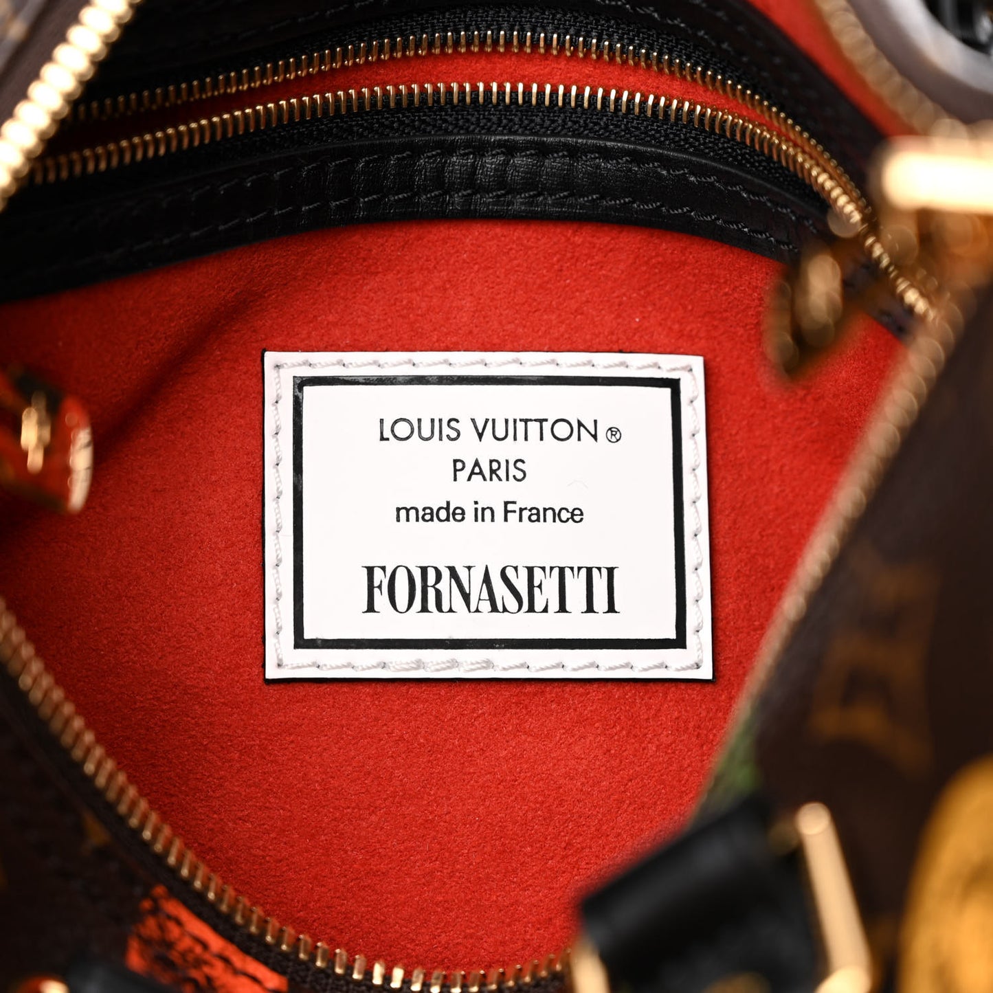 x FORNASETTI Monogram Cameo Speedy Bandouliere 25