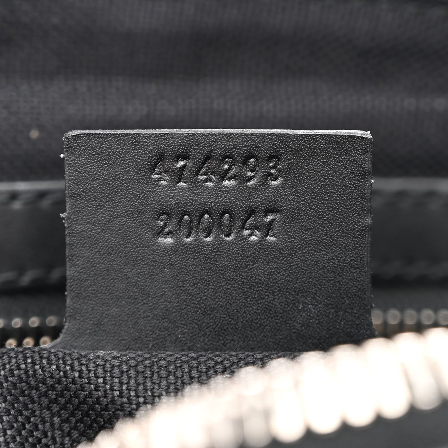 Soft GG Supreme Monogram Web Belt Bag Black Grey