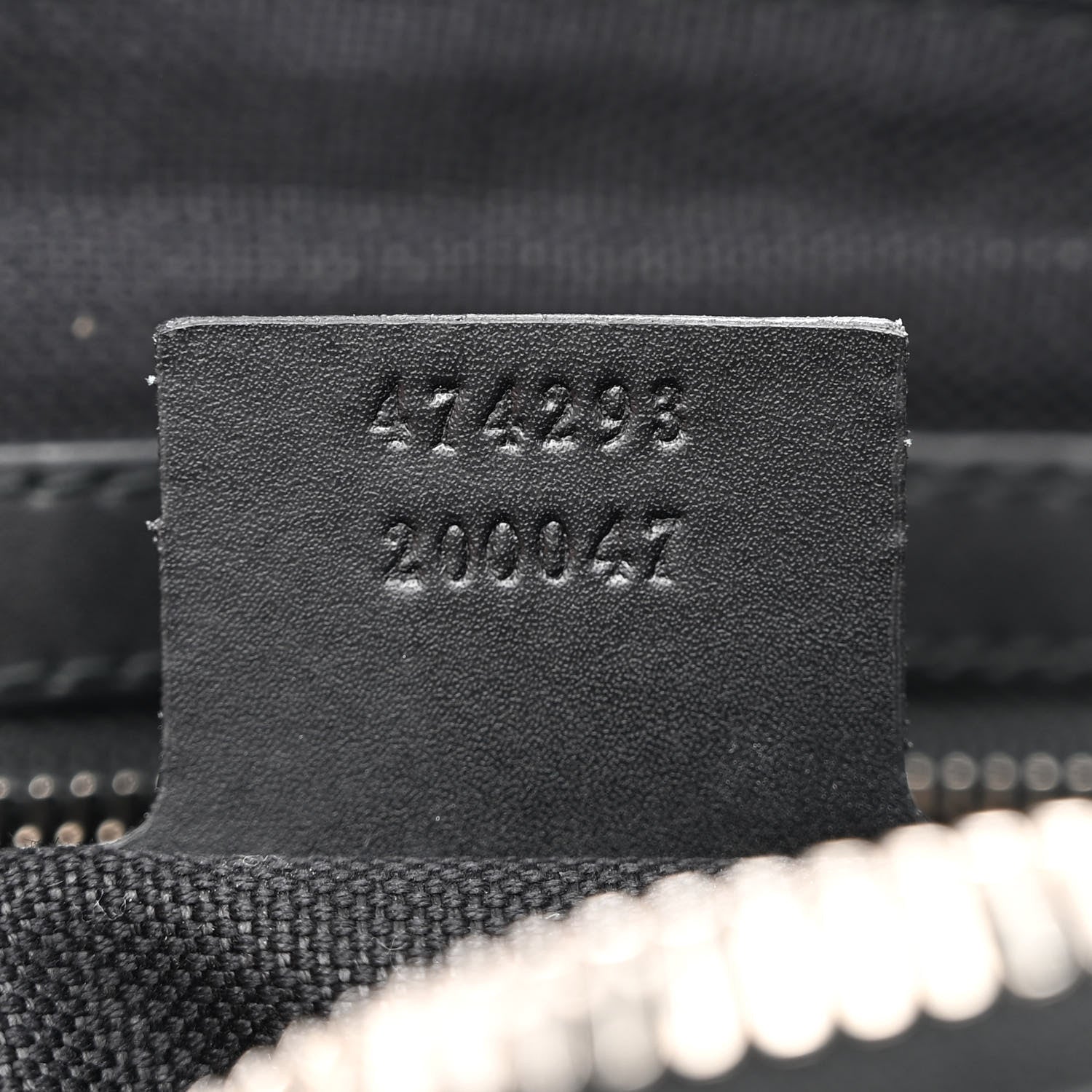 Gucci Soft GG Supreme Monogram Web Belt Bag Black Grey 7 of 10