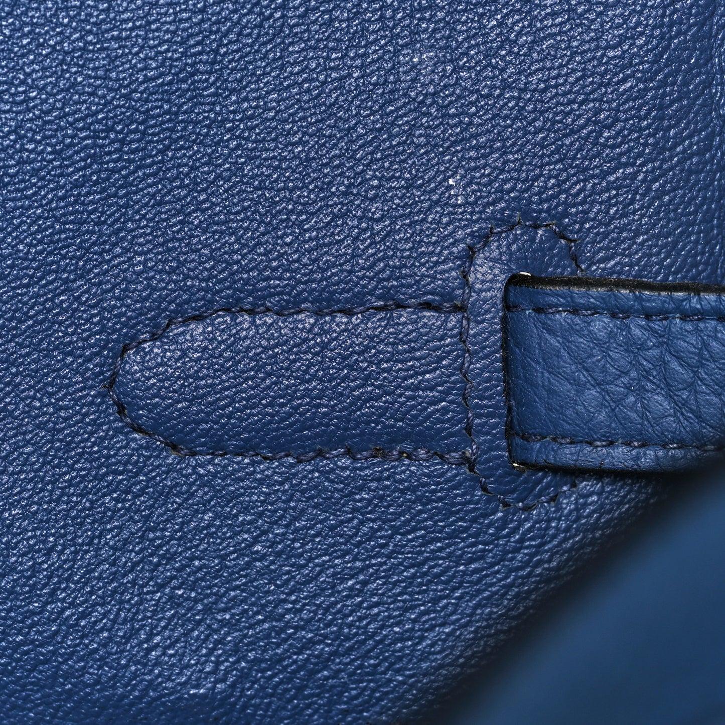 Taurillon Clemence Birkin 35 Bleu Brighton