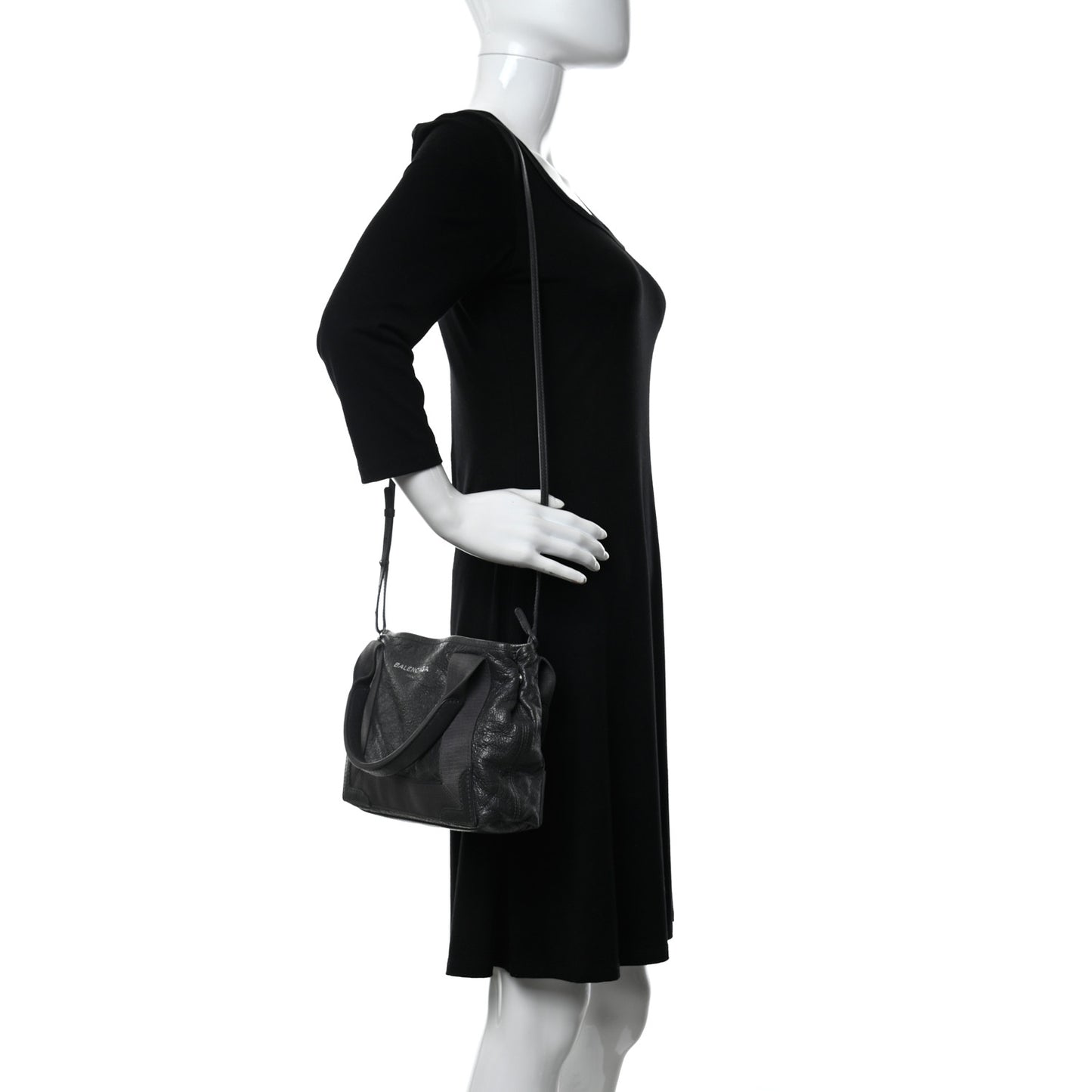 Agneau XS Cabas Tote Black Anthracite
