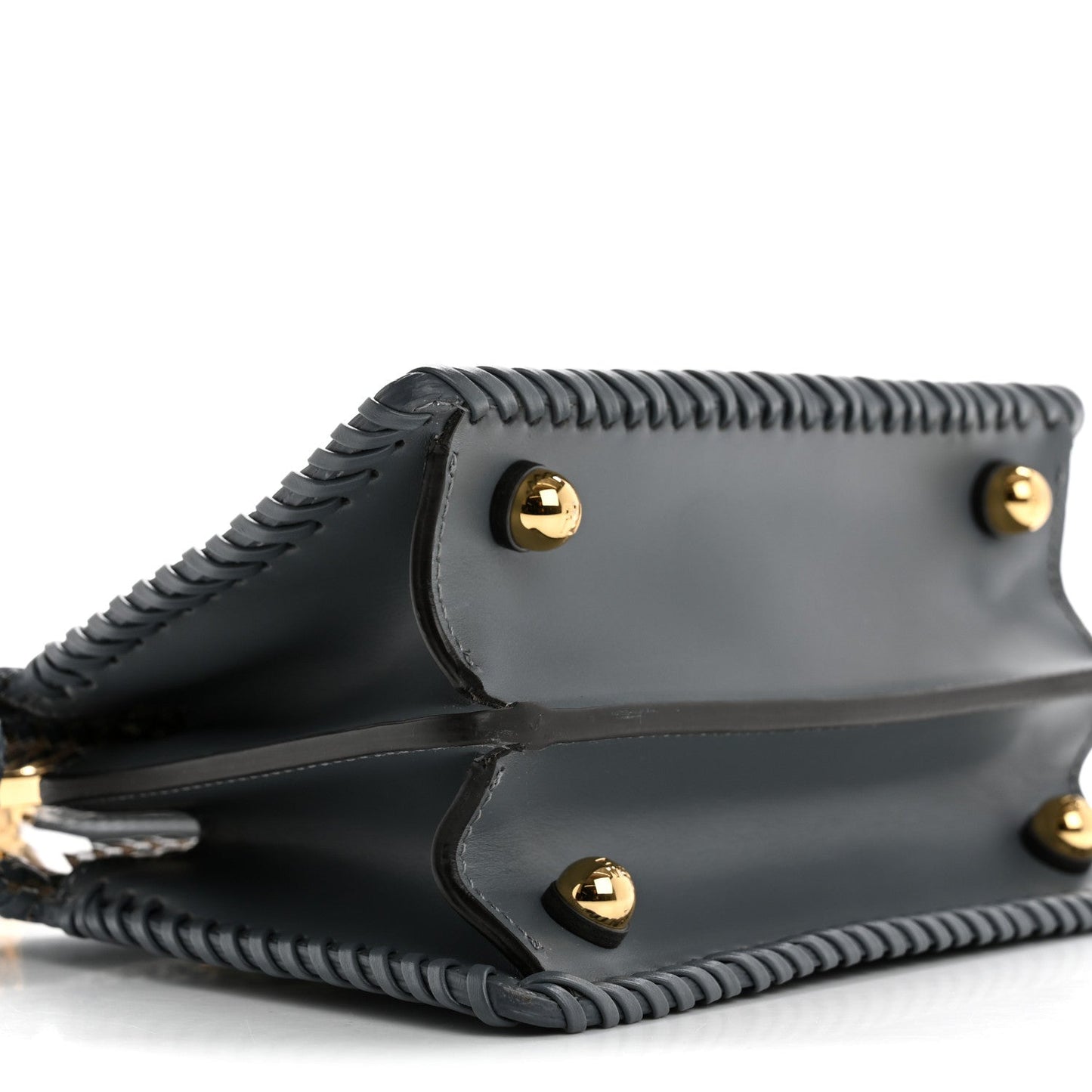 Vitello King Shiny Nappa Intreccio Petite Peekaboo I SEE U Satchel Tempesta