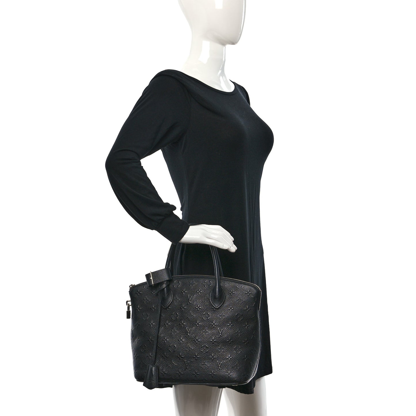 Calfskin Monogram Revelation Lockit PM Black