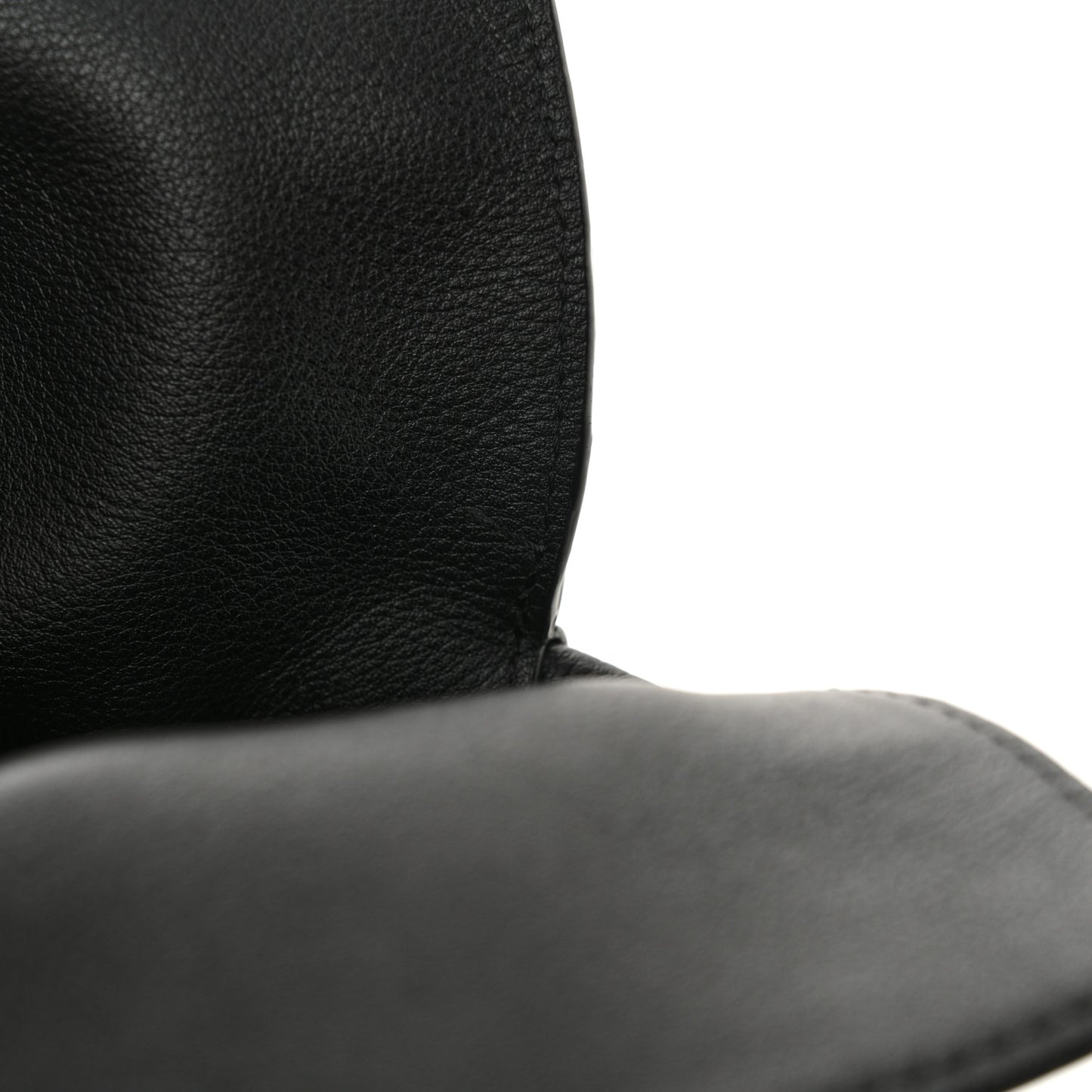 Calfskin Flamenco Knot XL Shoulder Bag Black