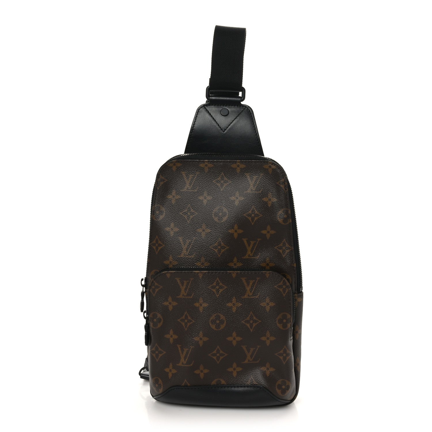 Louis Vuitton Monogram Macassar Avenue Sling Bag 1 of 8