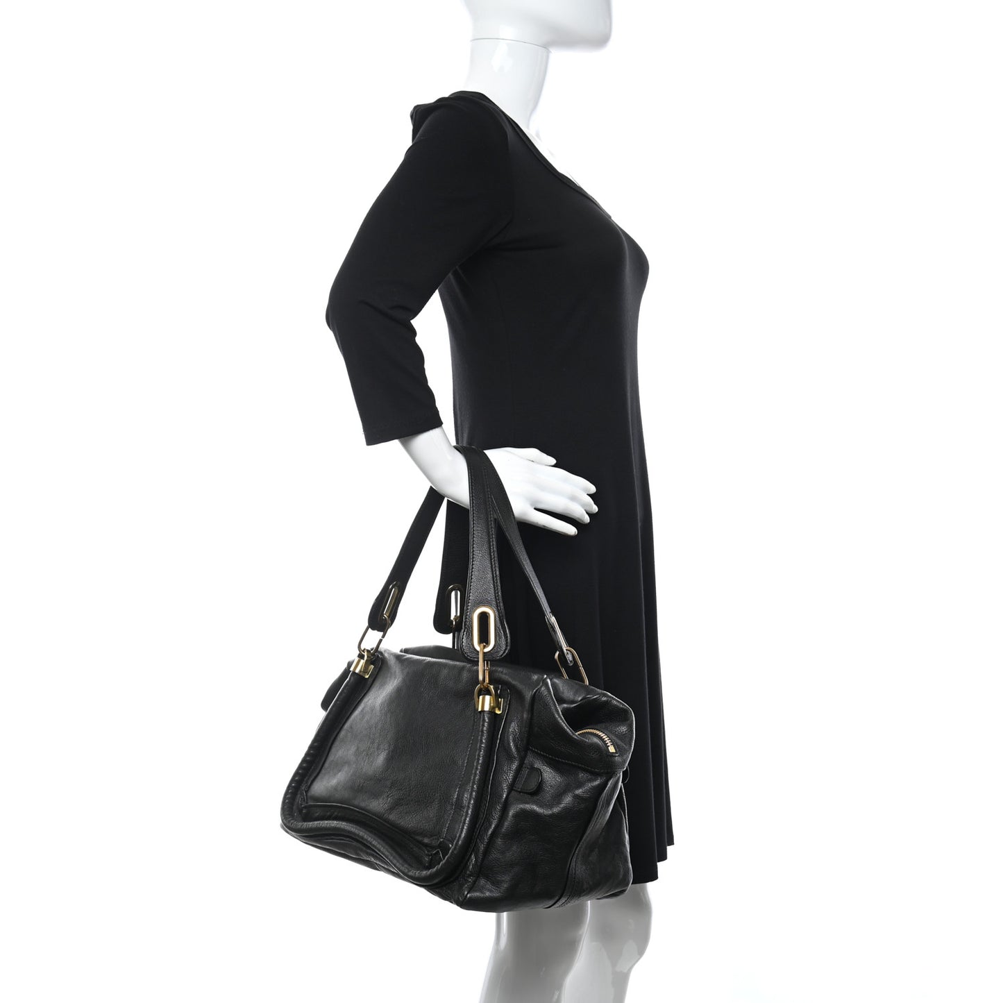 Calfskin Paraty Tote Black
