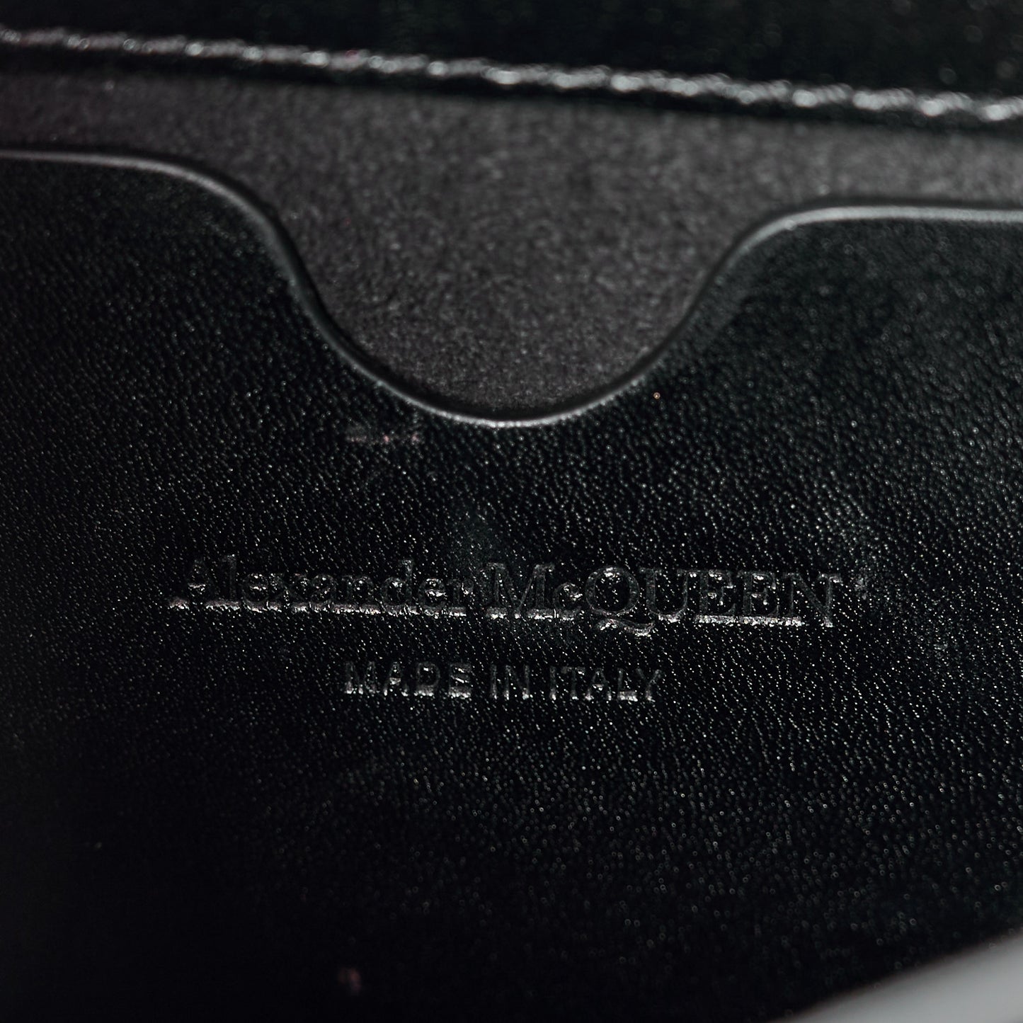 Calfskin Knuckle Crossbody Black