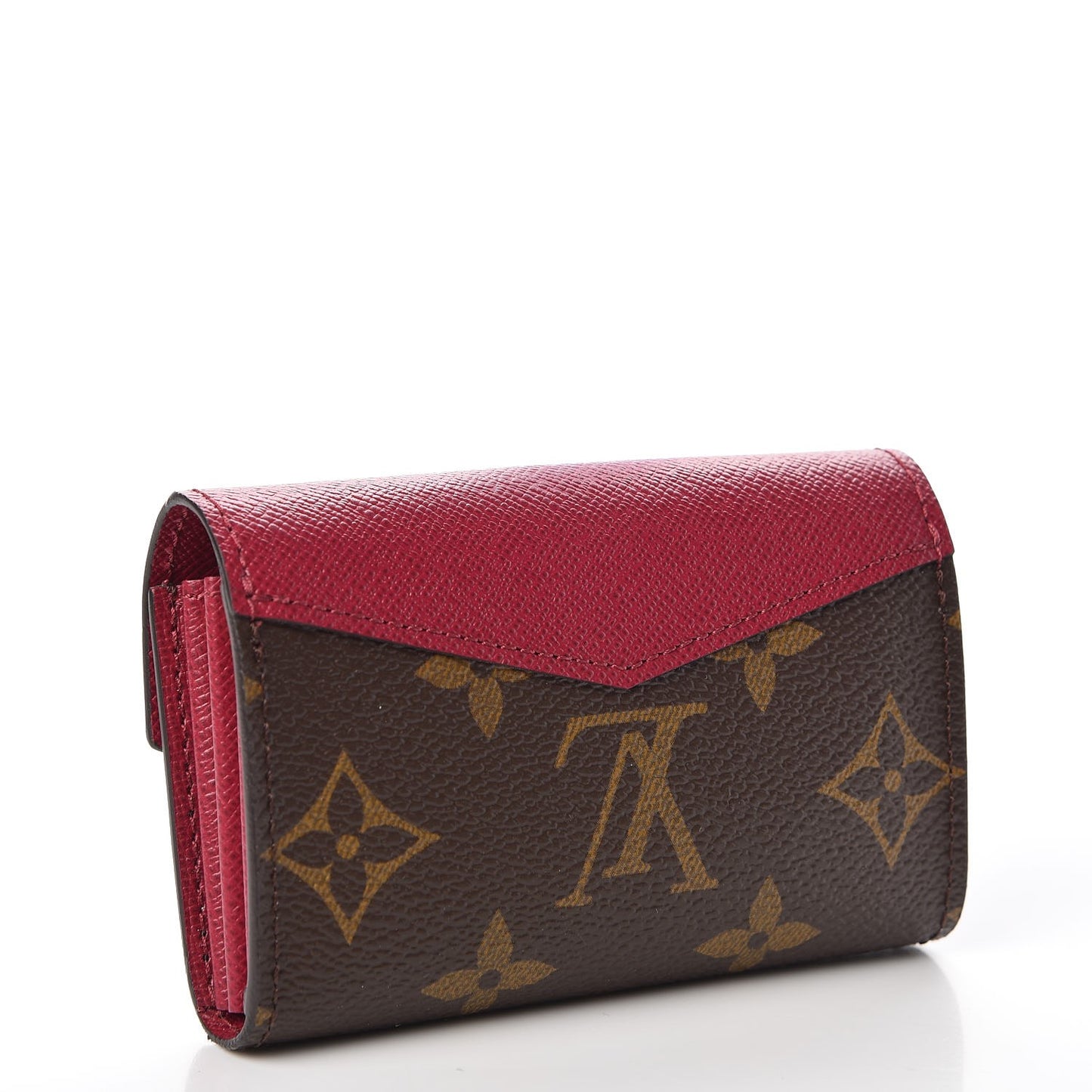 Monogram Sarah Multicartes Fuchsia