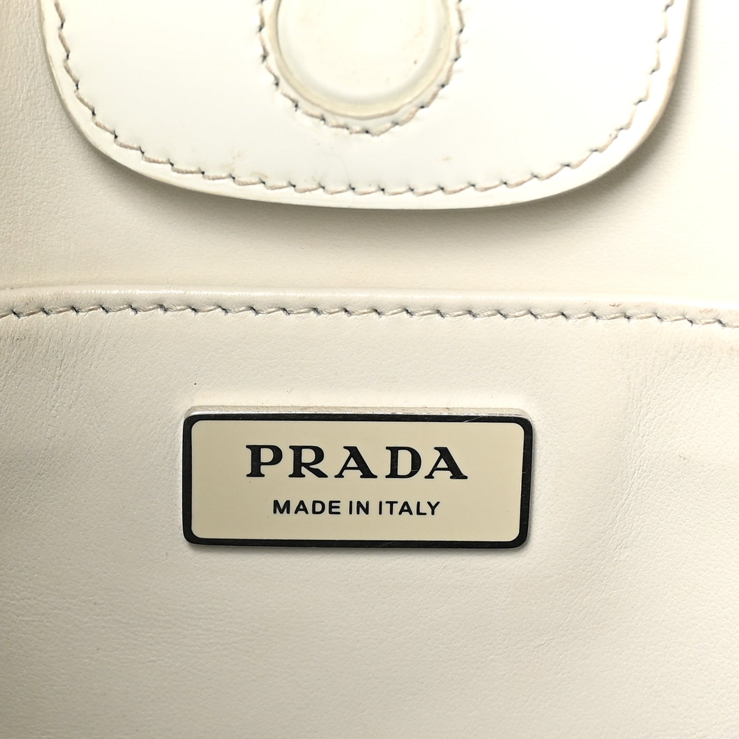 Spazzolato Maxi Cleo Adjustable Strap Shoulder Bag White