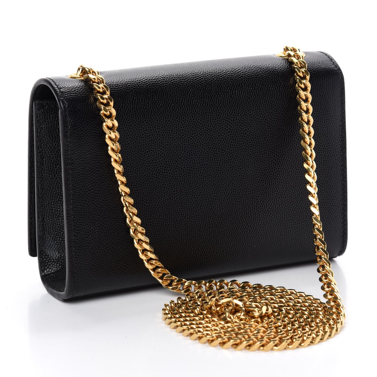 Grain De Poudre Small Monogram Kate Satchel Black